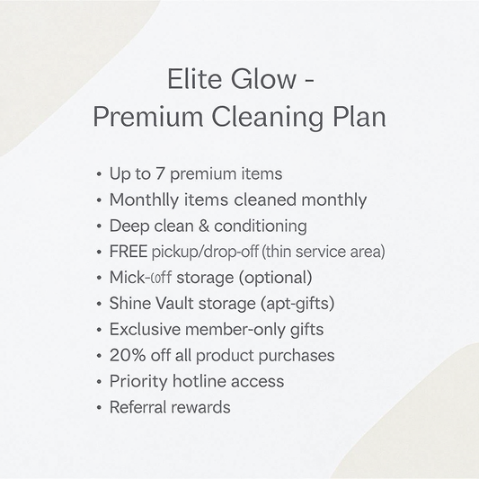 Elite Glow – Monthly Premium Cleaning Plan